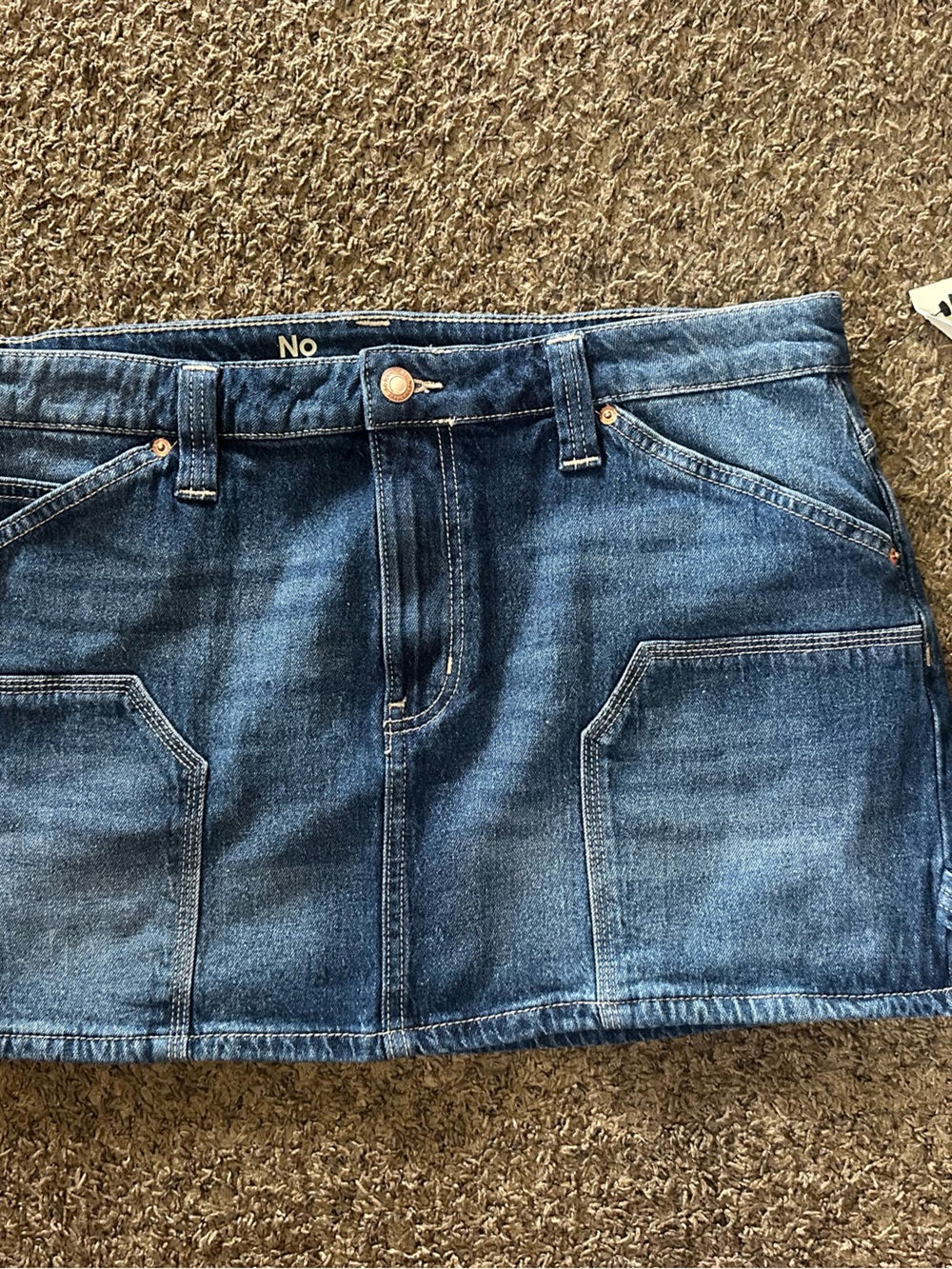 No Boundaries Denim Skirt - Ladies Size Lg 12-14